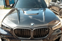 BMW X6 G06 2019–2027 Hiilikuitukonepelti V1 (G06/F96) kuva 7