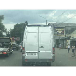 Anatomiko-spoileri (maalattava) Mercedes Sprinter W901/902/903/904/905 1995–2006 kuva 3