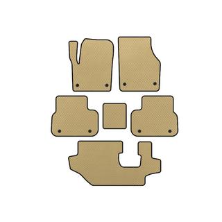 EVA-auton lattiamatot (2014-2019, 3 riviä, Beige)