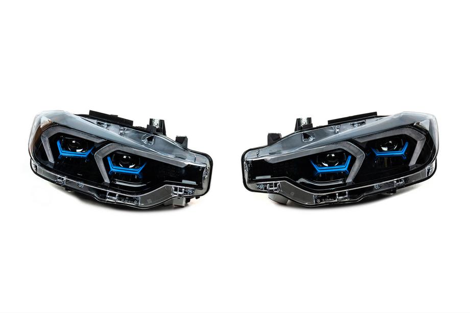 BMW 3-sarja F30/F31 2012–2019 G20-tyyliset etuvalot (halogeenista LED:iin, 2 kpl) Image