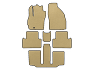 Mazda 5 2005–2009 EVA-auton mattosarja (3 riviä, 7-paikkainen, beige) kuva 1