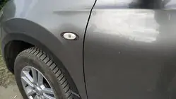 Nissan Qashqai 2010–2014 Suuntavilkun kehykset (2 kpl, ruostumaton teräs) kuva 2