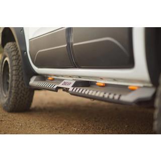 Dakar V2 sivuportaat LED-valoilla (2 kpl, metalli) kuva 1
