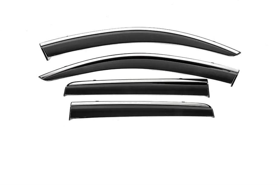 Mitsubishi Outlander 2012–2021 Ikkunatuuliohjaimet kromilistalla Niken Luxury (4 kpl) Image
