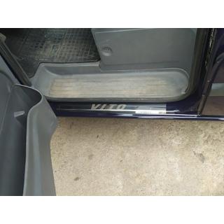 Carmos kynnyslistat (2 kpl, teräs) Mercedes Vito W639 2004–2014 kuva 4
