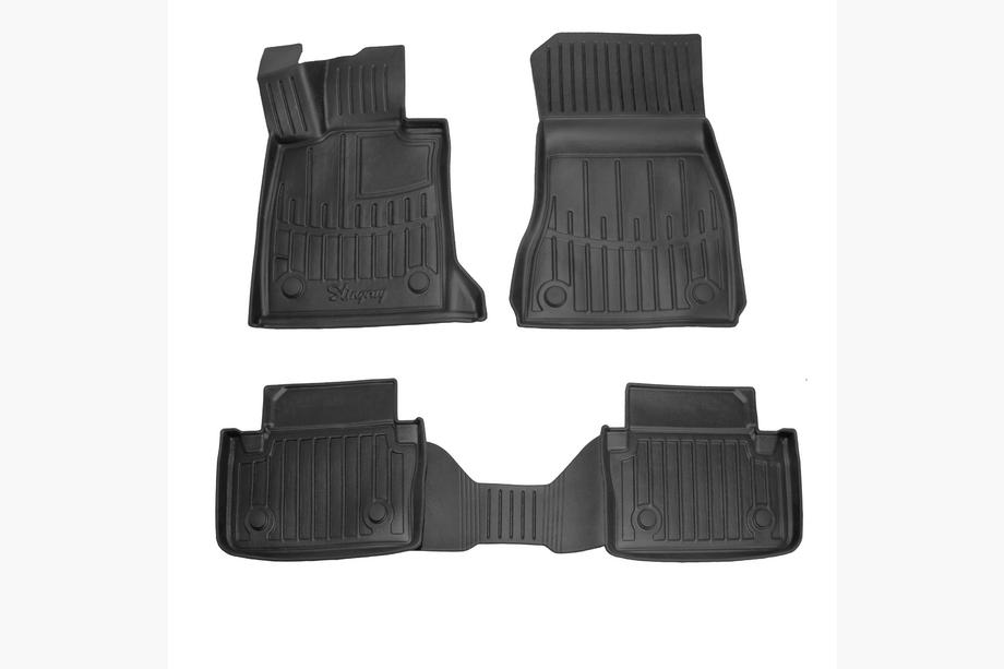 BMW 5/i5 -sarja G60/G60E/G61 2023– Stingray 3D kumimatot matkustamoon (G60E, 4 kpl) Image
