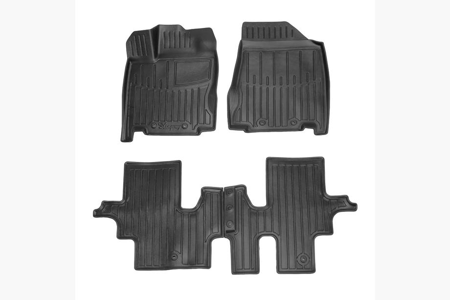 Infiniti QX60 2016–2021 Stingray 3D kumimatot (7-paikkainen, 4 kpl) Kuva 1