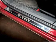 Nissan Qashqai 2007–2010 Kynnyslistat (Carmos V1, 4 kpl, ruostumaton teräs) kuva 1