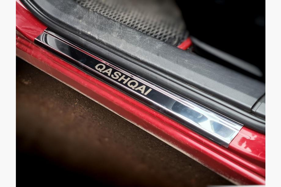 Nissan Qashqai 2010–2014 Kynnyslistat (Carmos V1, 4 kpl, ruostumaton teräs) Image