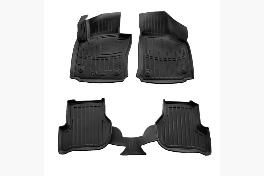 Seat Leon 2005–2012 Stingray 3D kumimatot matkustamoon (4 kpl) Image