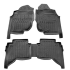 Toyota Hilux 2006–2015 Stingray 3D kumimatot matkustamoon (oikealta ohjattava, Crew Cab, 5 kpl) kuva 1