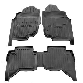 Stingray 3D kumimatot matkustamoon (oikealta ohjattava, Crew Cab, 5 kpl) Toyota Hilux 2006–2015