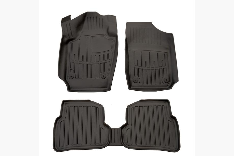 Volkswagen Polo 2010–2017 Stingray 3D kumimatot matkustamoon (5 kpl) Image