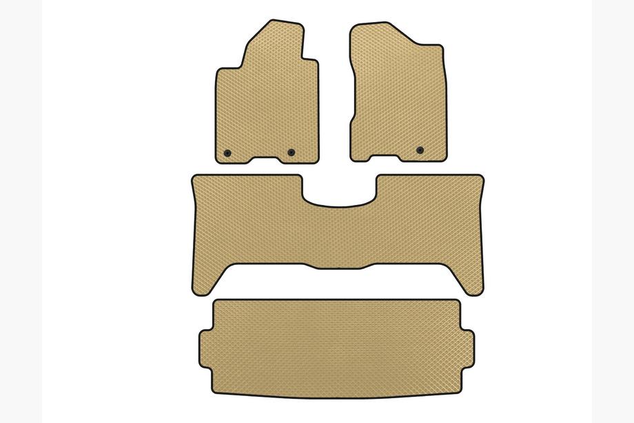 Nissan Armada 2003–2015 EVA-mattosarja (3 riviä, 2003-2008, beige) Image