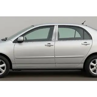 Kromiset pilarisuojat (4 kpl, ruostumaton teräs) Toyota Corolla 2002–2007 kuva 1