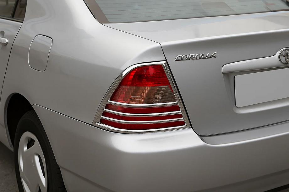 Toyota Corolla 2002–2007 Takavalojen suojakuoret (2002-2004, 2 kpl, muovi) Image