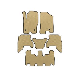 EVA-mattosarja matkustamoon (3 riviä, Beige, 2010-2014) Nissan Pathfinder R51 2005–2014