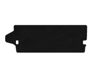 Nissan Pathfinder R51 2005–2014 Premium-tekstiilinen tavaratilan matto (3. riville asti, musta) kuva 1