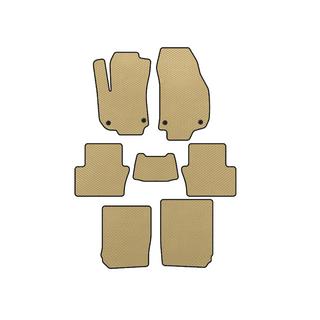 EVA-matot (3 riviä, beige) Opel Zafira B 2005–2011