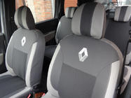 Renault Lodgy 2013–2022 Auton penkinpäälliset (keinonahka↗kangas, Premium) kuva 5