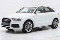 Audi Q3 2011–2019 Line-astinlaudat (2 kpl, alumiini) kuva 1