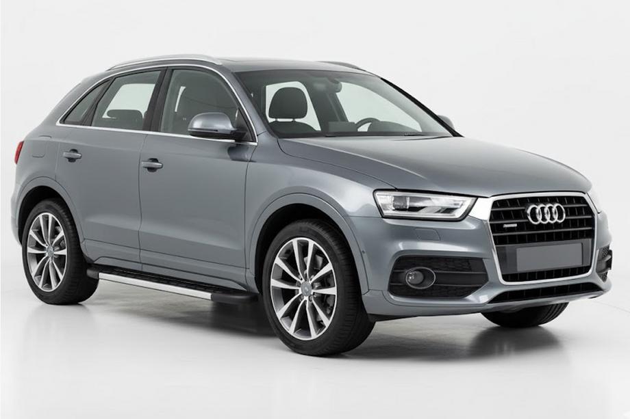 Audi Q3 2011–2019 Duru sivuportaat (2 kpl, alumiini) Image