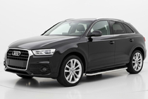 Audi Q3 2011–2019 Maydos V1 sivuportaat (2 kpl, alumiini ↗ ruostumaton teräs) kuva 1