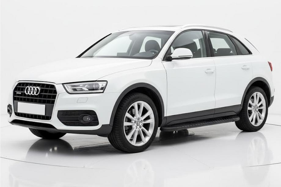 Audi Q3 2011–2019 Sivuporrast Bosphorus Black (2 kpl, alumiini) Image