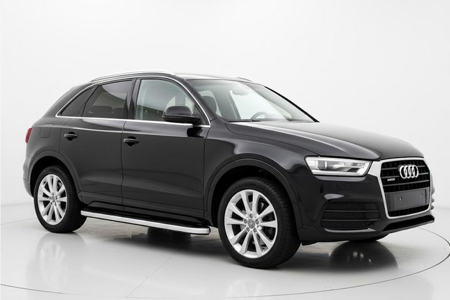 Audi Q3 2011–2019 Tayga sivuastinlaudat (2 kpl, alumiini) Image