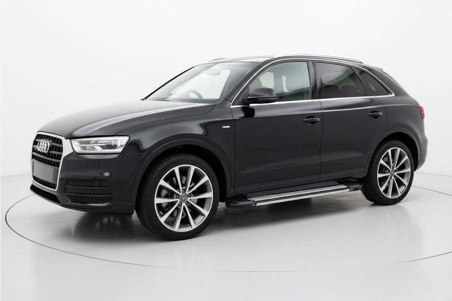Audi Q3 2011–2019 Rainbow sivuportaat (2 kpl, alumiini) Image