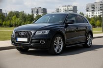 Audi Q5 2008–2017 Allmond Black sivuportaat (2 kpl, alumiini) kuva 1