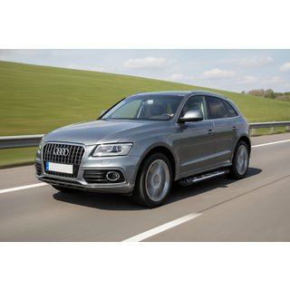 Sunrise sivuportaat (2 kpl, alumiini) Audi Q5 2008–2017 kuva 1
