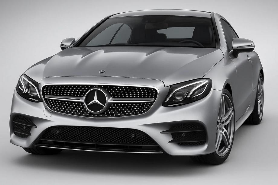 Mercedes E-sarja Coupé C238 2016–2024 Etusäleikkö Diamond Silver (Avantgarde/AMG-Line/E43 AMG/E53 AMG 2016-2020) Image