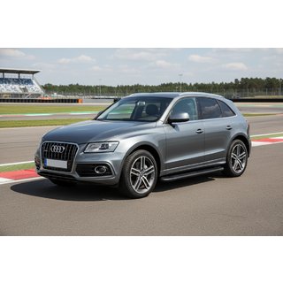 Sivuporrast Bosphorus Black (2 kpl, alumiini) Audi Q5 2008–2017 kuva 1