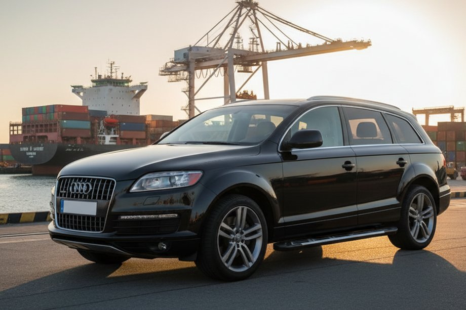 Audi Q7 2005–2015 Sunrise sivuportaat (2 kpl, alumiini) Image