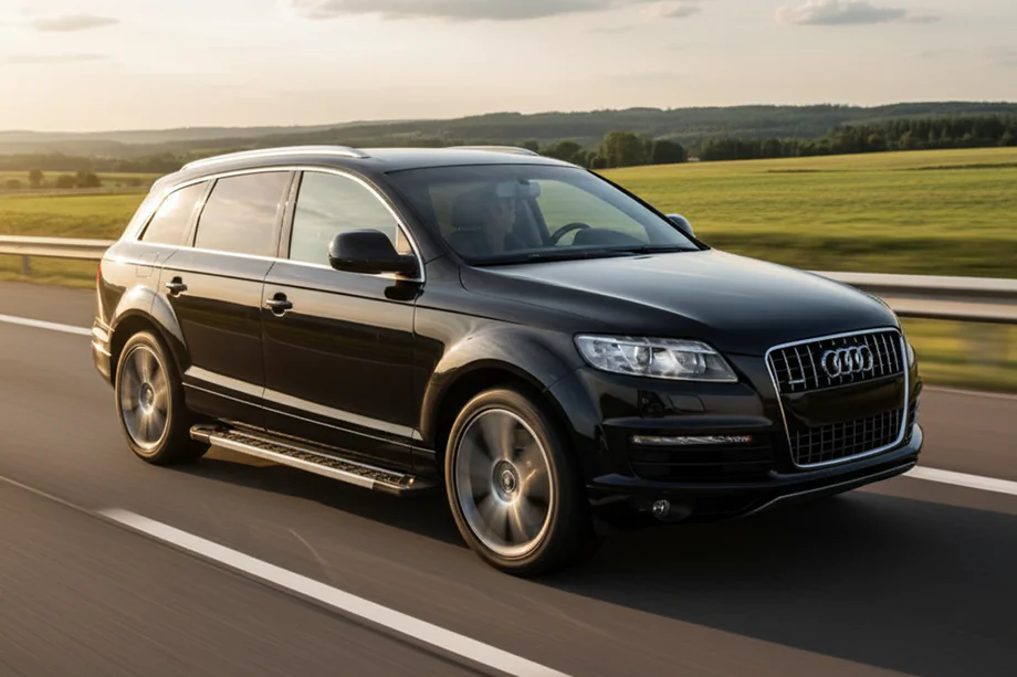 Audi Q7 2005–2015 RedLine V1 sivuportaat (2 kpl, alumiini) Image