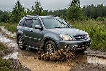 Chery Tiggo 1 2005–2016 Sivukynnykset RedLine V1 (2 kpl, alumiini) kuva 1