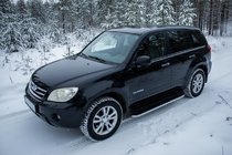Chery Tiggo 1 2005–2016 Tayga sivuaskelmat (2 kpl, alumiini) kuva 1