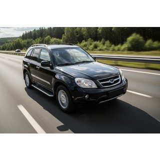 Maydos V1 sivuportaat (2 kpl, alumiini ↗ ruostumaton teräs) Chery Tiggo 1 2005–2016 kuva 1