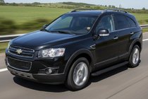 Chevrolet Captiva 2006–2019 Allmond Black sivuportaat (2 kpl, alumiini) kuva 1
