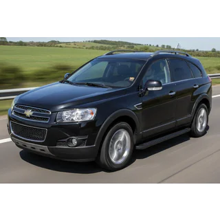 Allmond Black sivuportaat (2 kpl, alumiini) kuva 1
