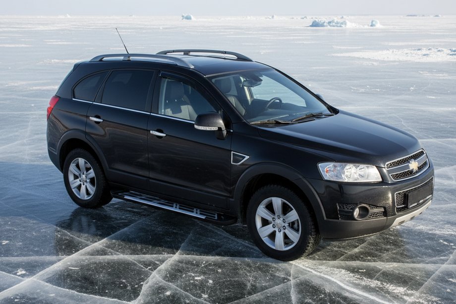 Chevrolet Captiva 2006–2019 Sunrise sivuportaat (2 kpl, alumiini) Image