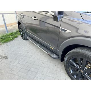 RedLine V1 sivuportaat (2 kpl, alumiini) Chevrolet Captiva 2006–2019 kuva 1