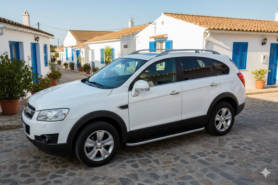 Chevrolet Captiva 2006–2019 Sivuportaat Tayga Grey (2 kpl, alumiini) Image