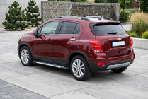 Chevrolet Trax 2012–2023 Line-astinlaudat (2 kpl, alumiini) kuva 1