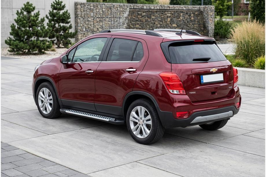 Chevrolet Trax 2012–2023 Line-astinlaudat (2 kpl, alumiini) Image