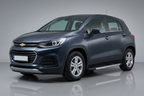 Chevrolet Trax 2012–2023 Duru sivuportaat (2 kpl, alumiini) kuva 1