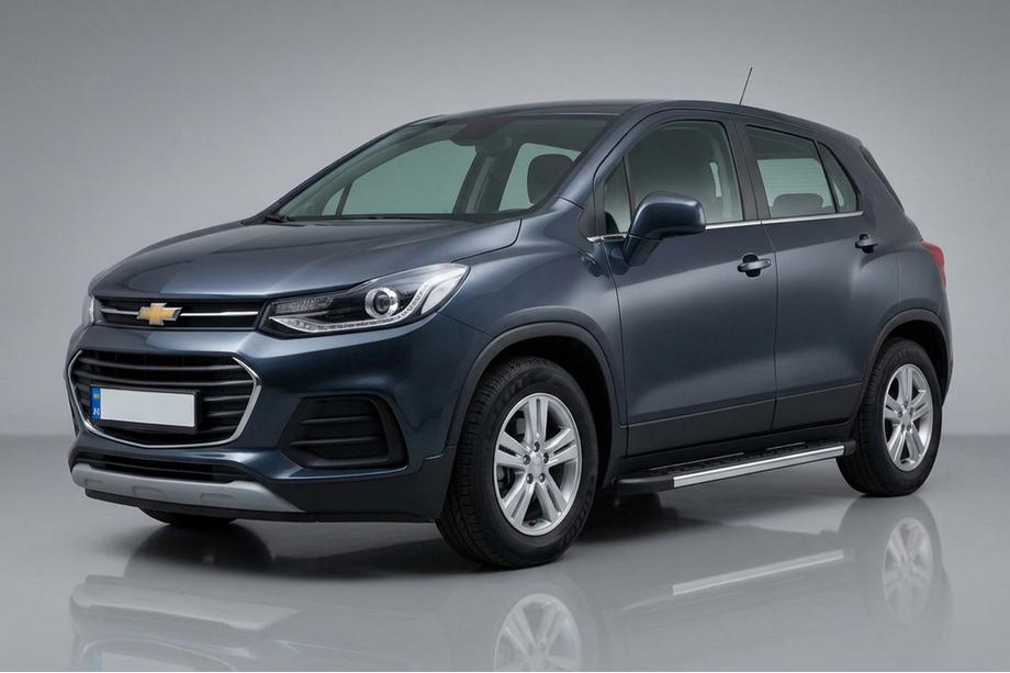 Chevrolet Trax 2012–2023 Duru sivuportaat (2 kpl, alumiini) Image