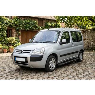 Allmond Black sivuaskelmat (2 kpl, alumiini) Citroen Berlingo 1996–2008 kuva 1