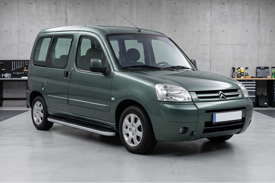 Citroen Berlingo 1996–2008 Tayga Grey -sivuaskelmat (2 kpl, alumiini) Image